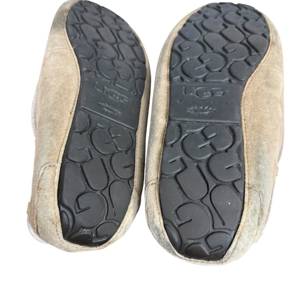 Ugg Dakota 5612 Suede Shearling Lined Leather Loafers Slippers Casual Shoes sz 8 - Picture 15 of 16